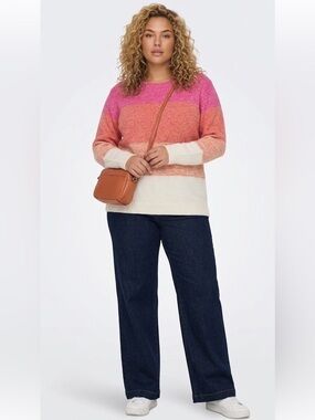 Cupcakes & Cashmere | Beautiful Ombre Multicoloured Sweater